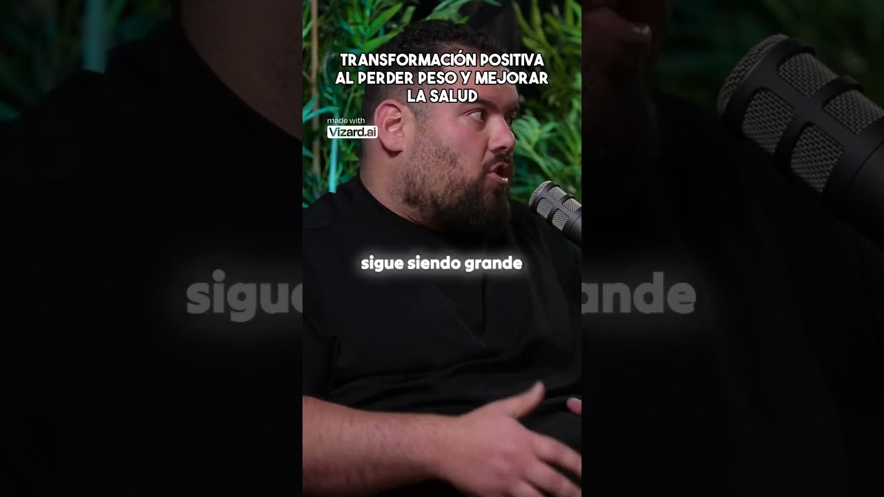 Transformaci&oacute;n positiva al perder peso y mejorar la salud #podcast #clips #debate