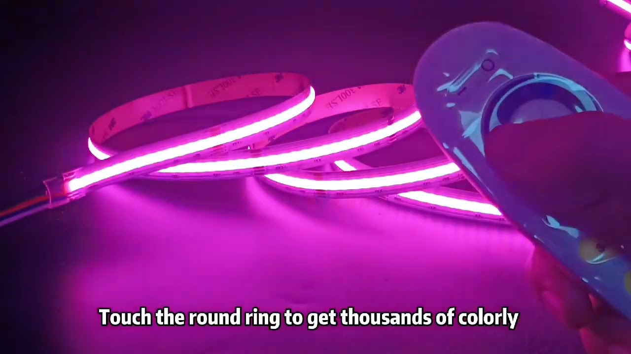 COB RGBW LED Strip DC24V 896 LEDs, high bright working with led controller and led power supply.