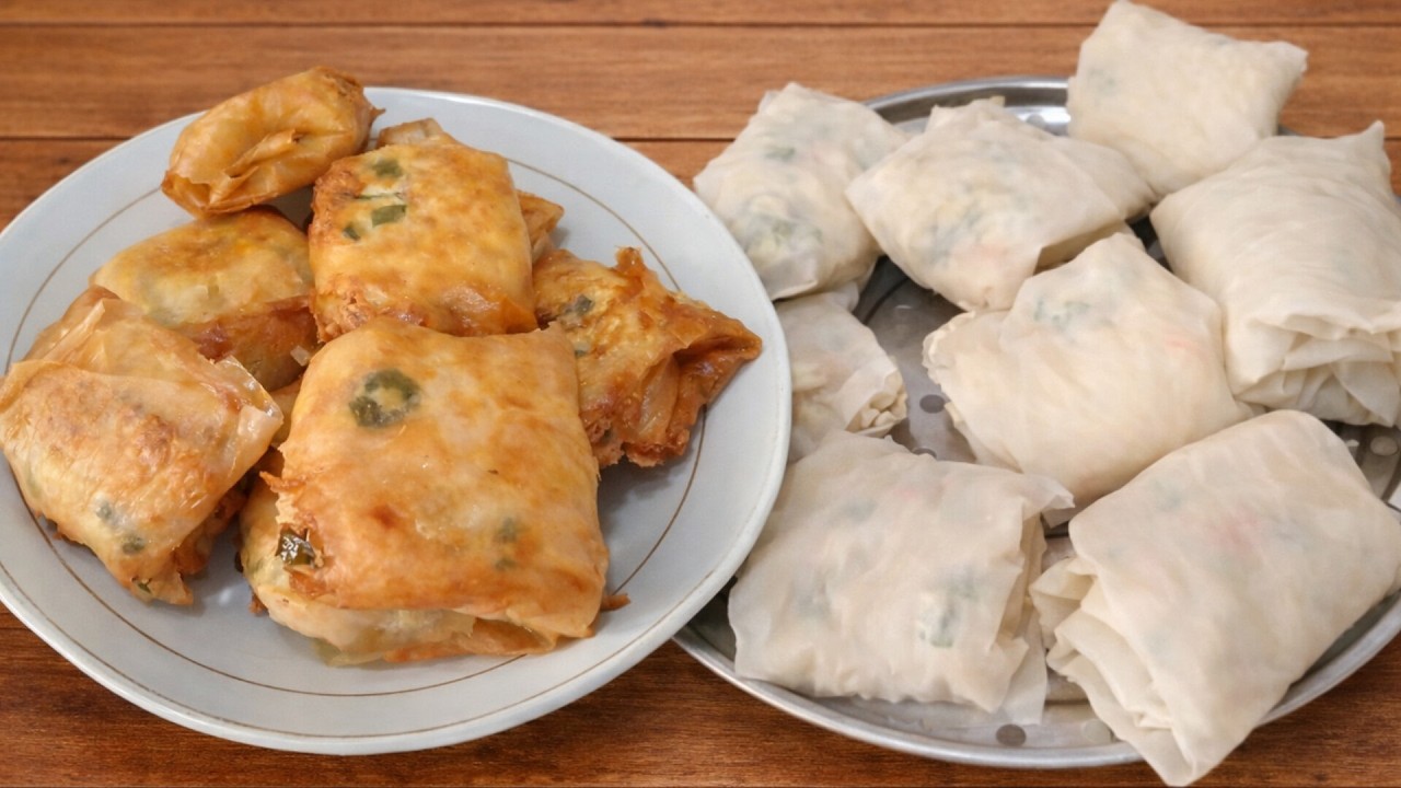 MARTABAK TAHU GULUNG EKONOMIS, LEZAT, GURIH, DAN MUDAH DIBUAT!!