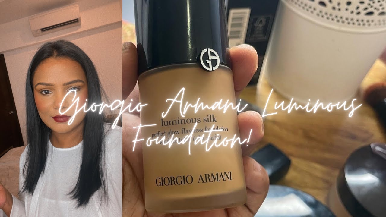 Most Iconic Foundations Ep3: Giorgio Armani Luminous Silk Foundation