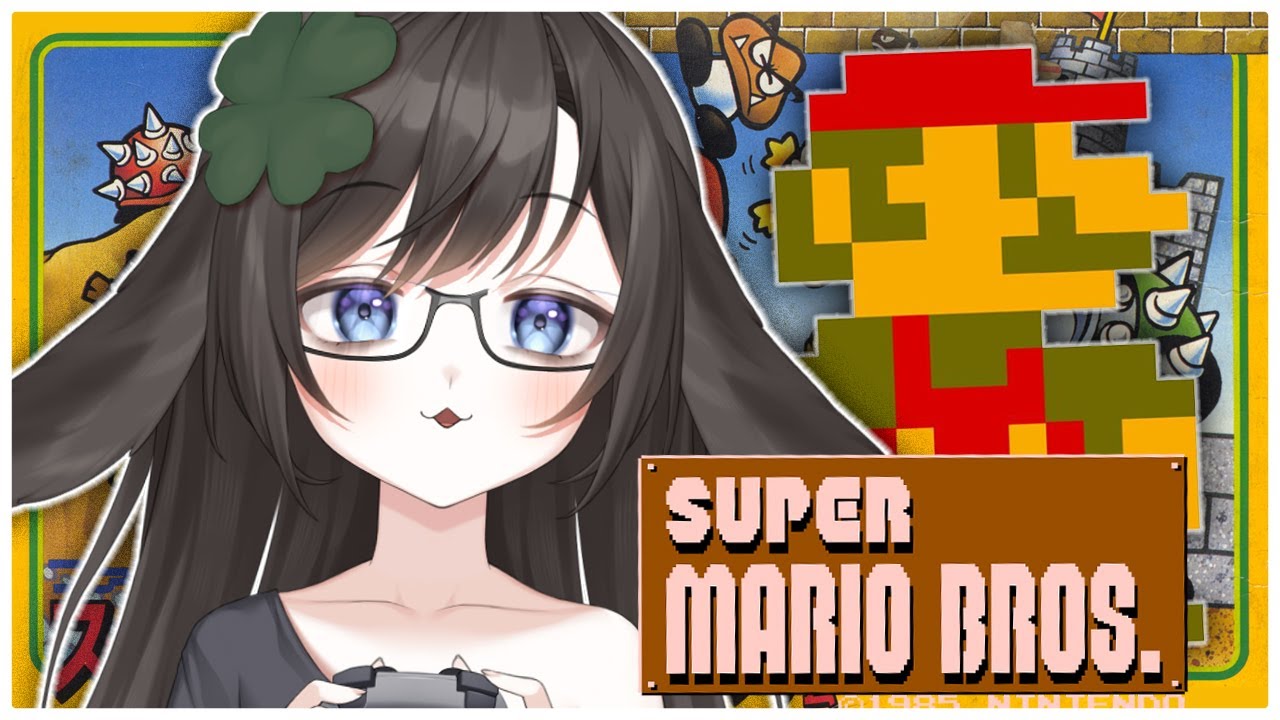 Kiki plays Super Mario Bros 1985 for the FIRST TIME!!