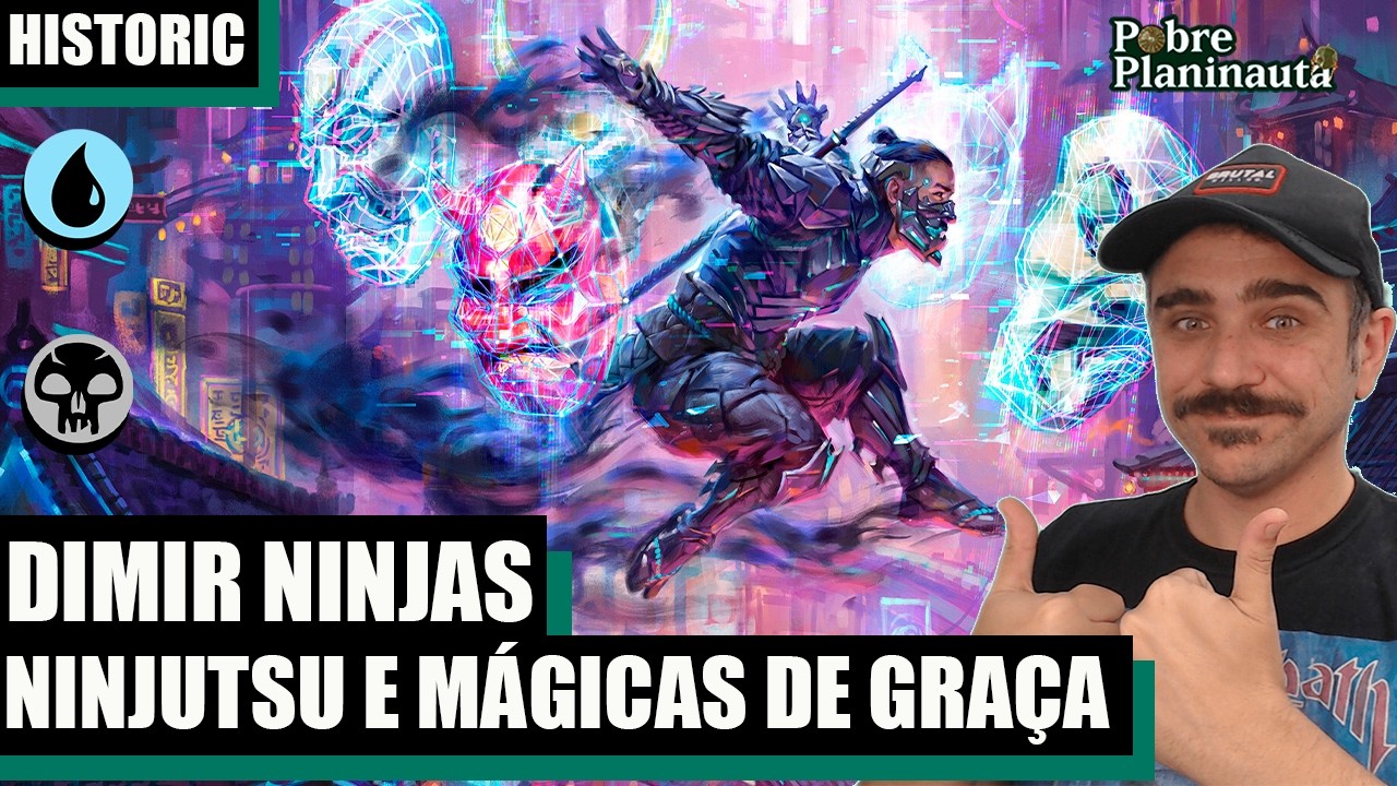 NINJAS SEM TARTARUGAS NINJAS - Dimir Ninjas - MTG ARENA -  HISTORIC ECL