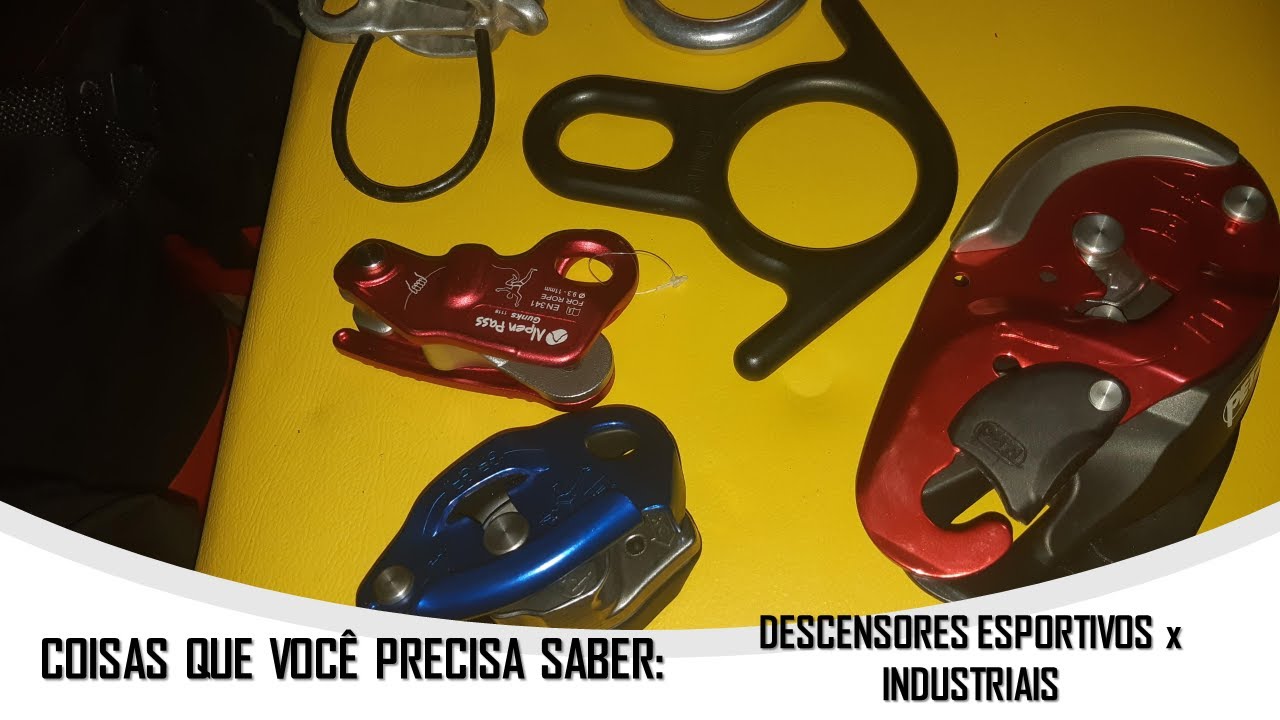 VÍDEO 2# COISAS QUE VOCÊ PRECISA SABER: DESCENSOR INDUSTRIAL X ESPORTIVO