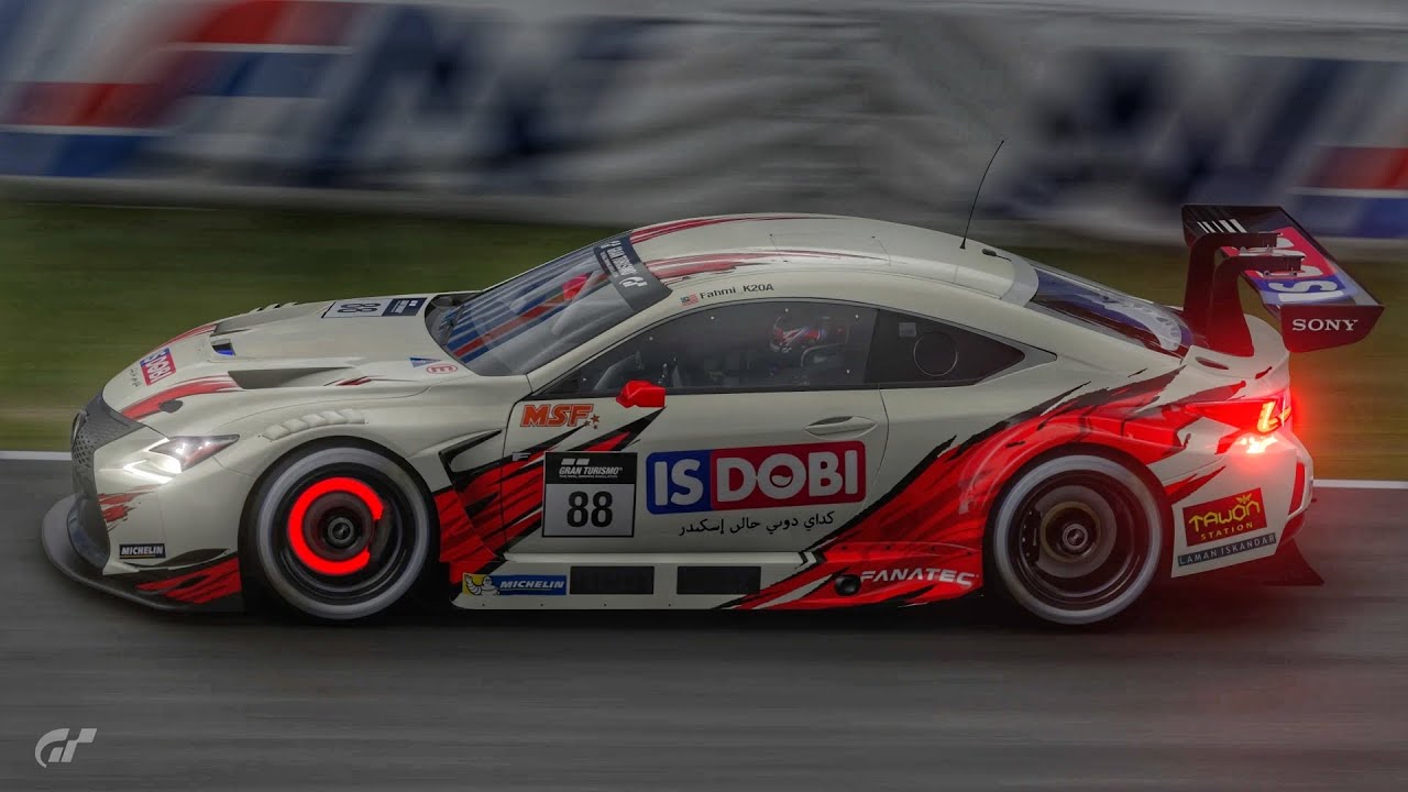 GRAN TURISMO 7 / SELEKOH DUA / PS5 / 04 DEC 2023 / SUZUKA - LEXUS RC F GT3
