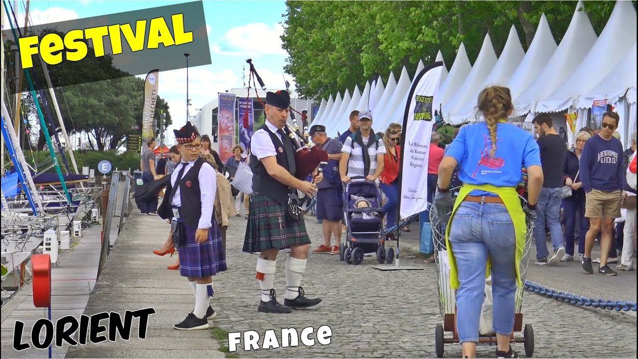 Festival Interceltique de Lorient ; Petit Visite ; Place Jules Ferry ; Morbihan ; Bretagne ; France