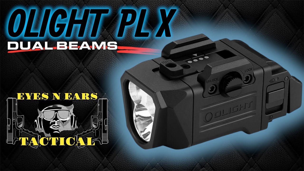 Оружейный фонарь OLIGHT PL X с двойным лучом