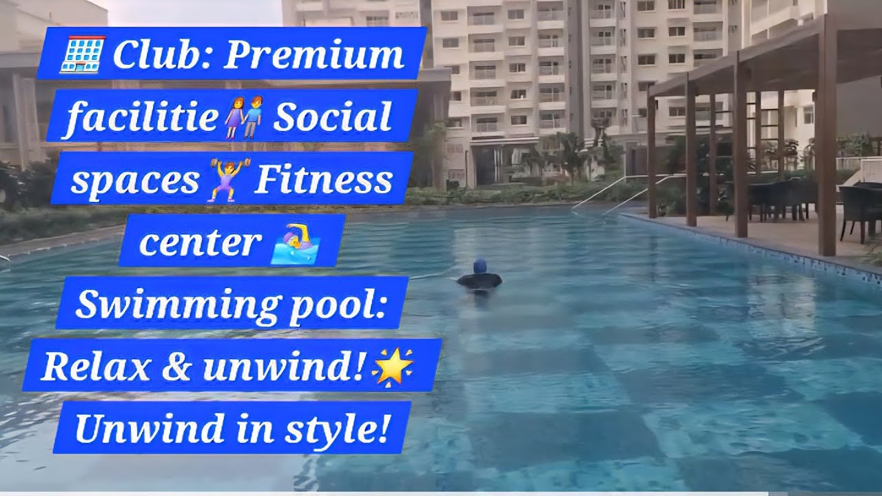 🌟 Avalon Park Prestige City Sarjapur -🌟🌳🏢 Club:facilities👫🏋️‍♀️ Fitness center 🏊‍♀️ Swimming pool 