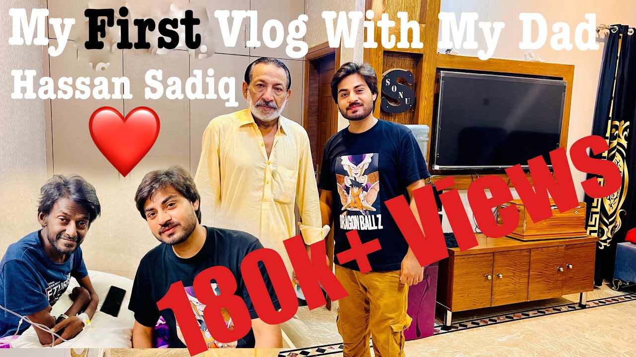 Hassan Sadiq Pehli baar Vlog mein aye❤️#hassansadiq #mohsinabbas #foryou