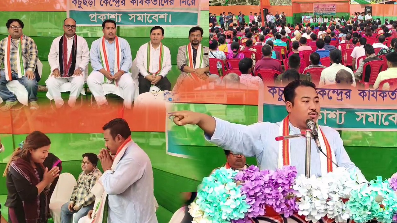 Ambassa Mandal ni Luwajijakma bai Demdum Kachucharra Amchaio Khlaijakha BJP ni Kaisa Lukuthum Panda