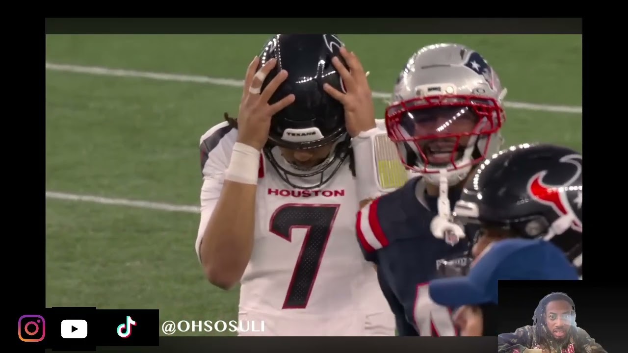 CJ WHYYY???| OHSOSULI reacts to | Houston Texans vs New England Patriots 2025 Divisional Round