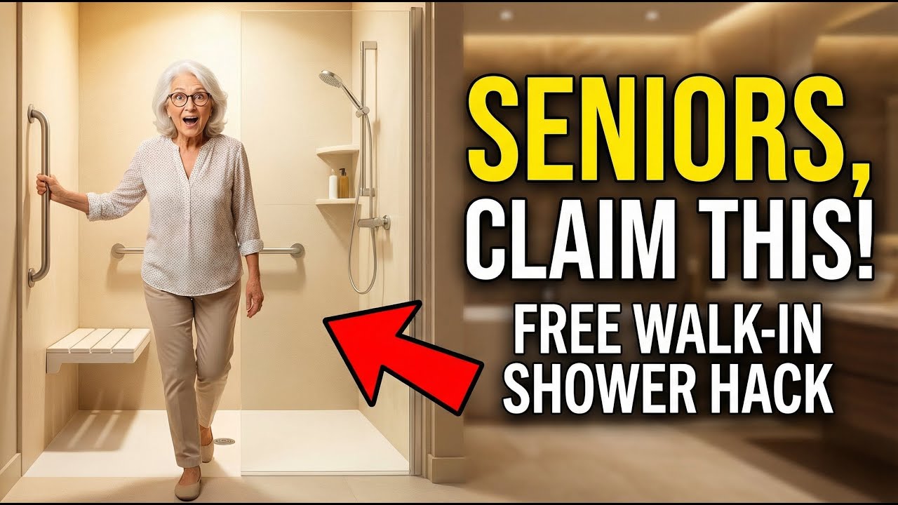 Senior Safety Alert: Upgrade to a Walk-In Shower for Free!