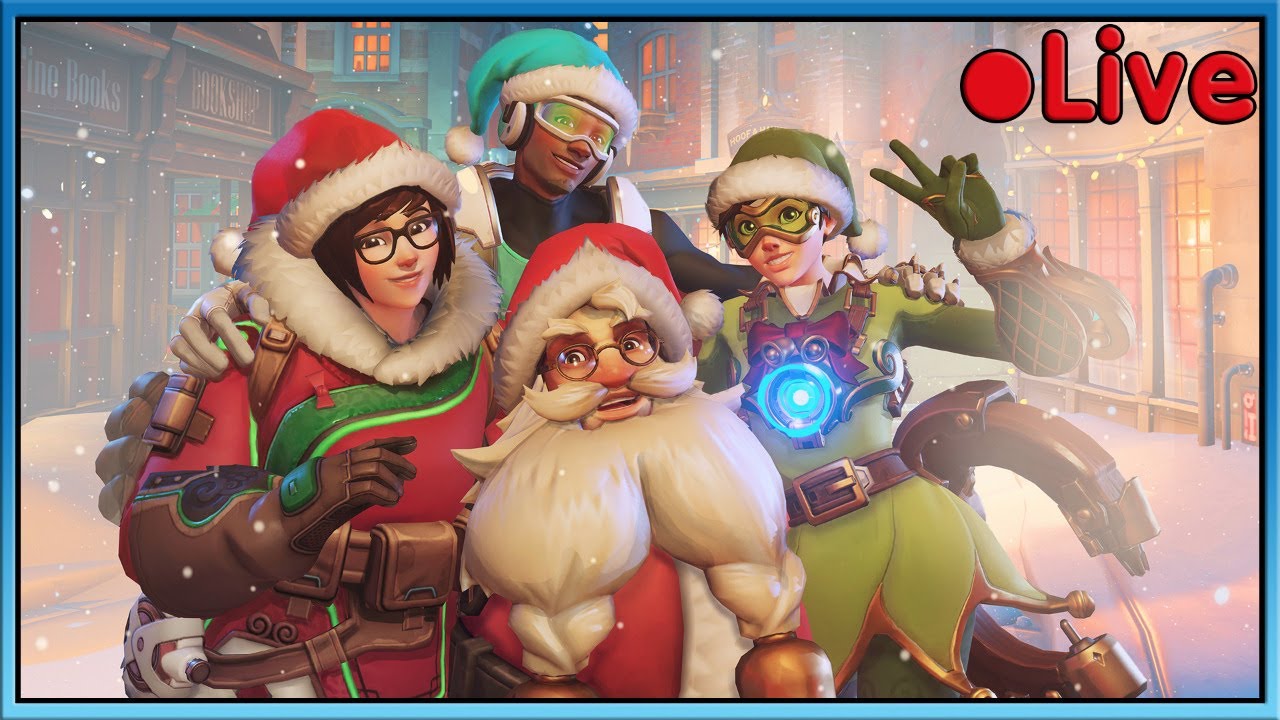 Overwatch - Winter Wonderland - 🔴 Live
