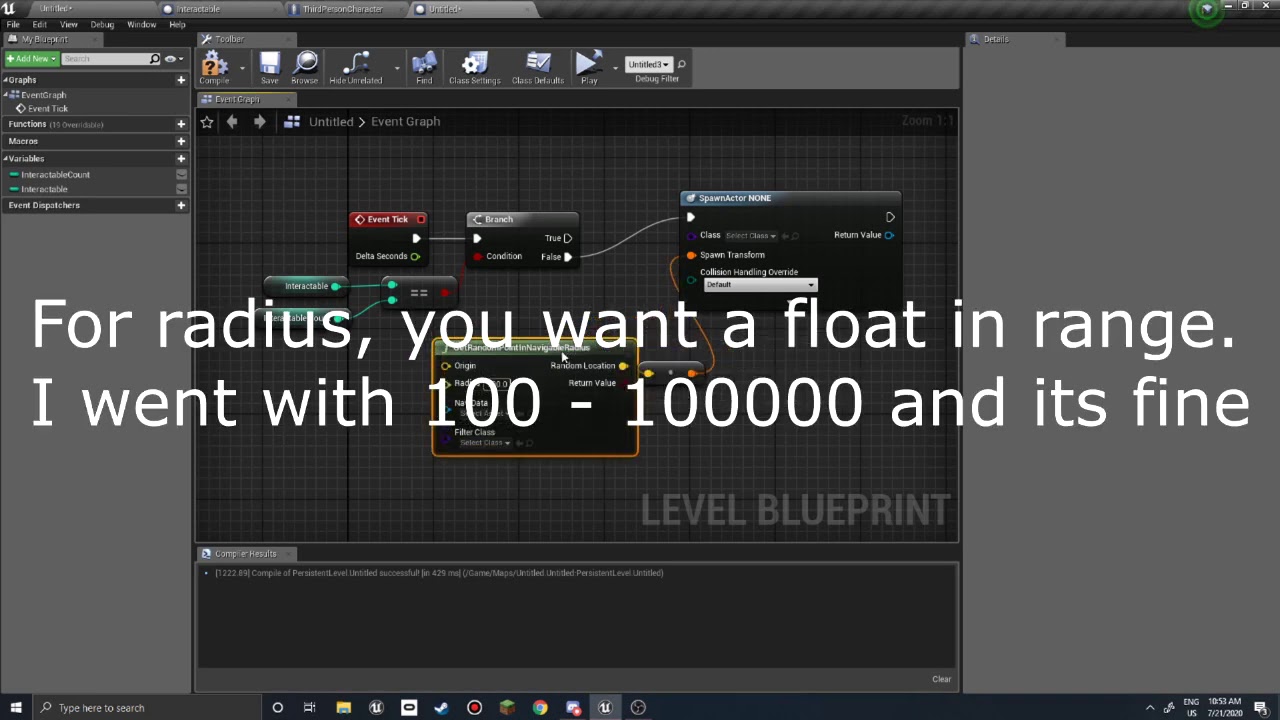Unreal Engine 4 Slender Tutorial | Episode 5 | Interactables ( Read Description )