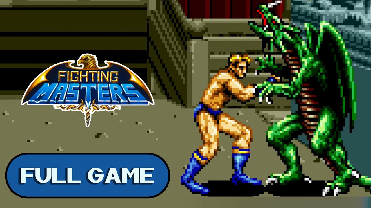 Fighting Masters GENESIS MEGA DRIVE FULL GAME Longplay Gameplay Walkthrough Playthrough VGL