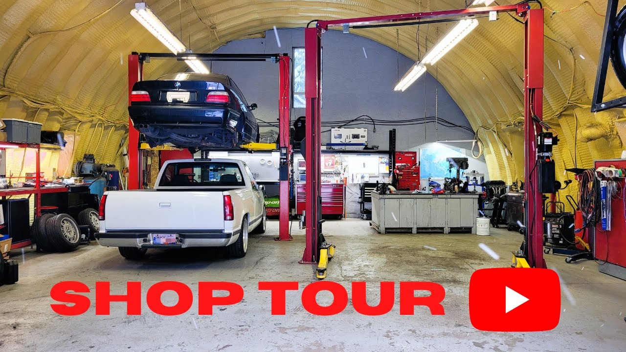Backyard Mechanic Shop Tour - Quonset hut