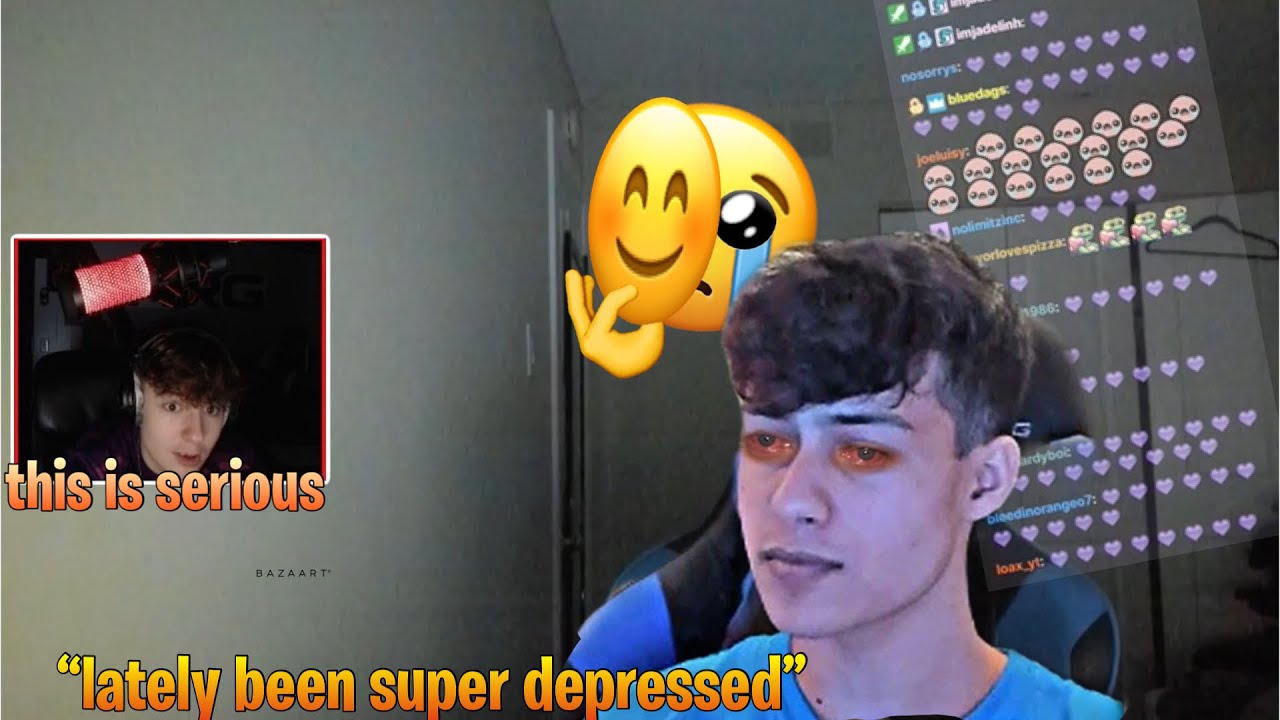 StableRonaldo talks about his *depression* 😔| Clix Reacts
