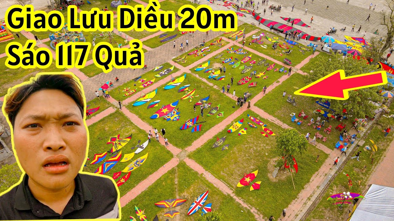 Lễ Hội Thi Diều 20m Khủng Và Sáo Dàn 117 Quả Cực Chất Tại Hưng Hà Thái Bình