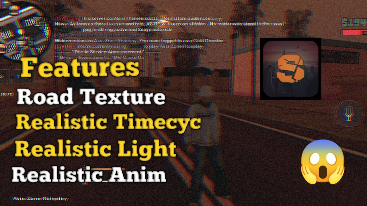 MODPACK ENB WITH Realistic Road&sidewalk Texture's|Modpack by Dion|gta samp Launcher