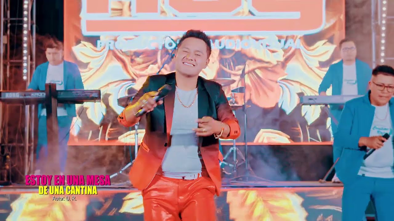 CRISTIAN ROJAS - Estoy En Una Mesa De Una Cantina - VIDEO CLIP EN VIVO OFICIAL 4K 2025