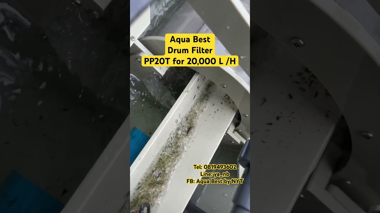 Aqua Best Drum Filter PP20T