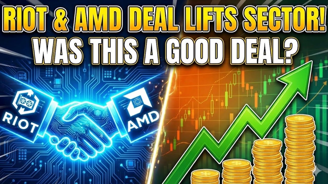 Сделка Riot с AMD подняла на новый уровень весь сектор! Была ли это выгодная сделка?