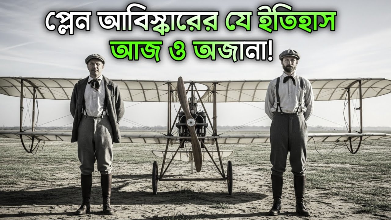 পৃথিবীতে প্রথম প্লেন কীভাবে তৈরি হয়েছিল | The Birth of Flight Documentary | ইতিহাস ডকুমেন্টারি বাংলা