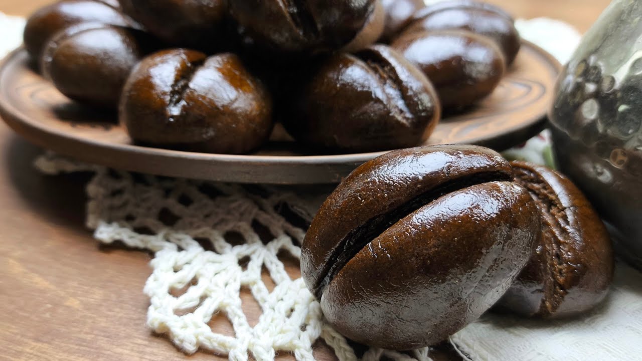 Печенье «Кофейные зёрна» ☕️🍪 | Эффектное печенье с кофейной глазурью 