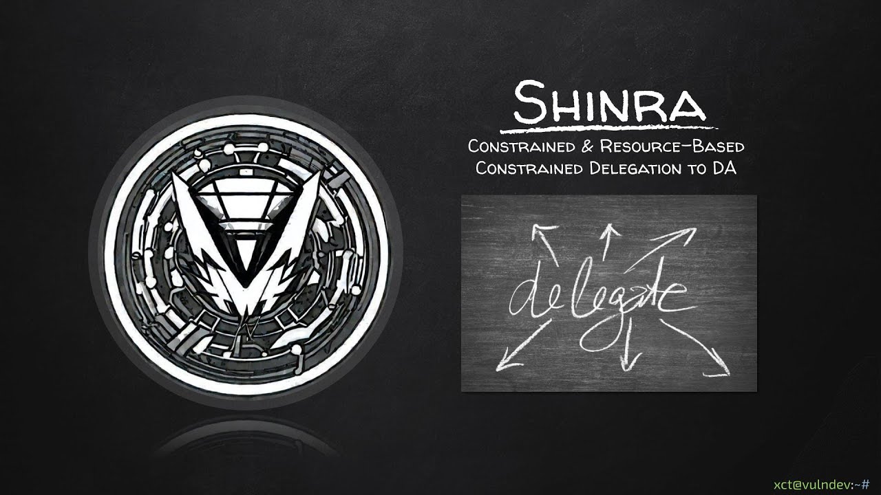 Vulnlab | Shinra: gMSA, ограниченное делегирование и делегирование на основе ресурсов