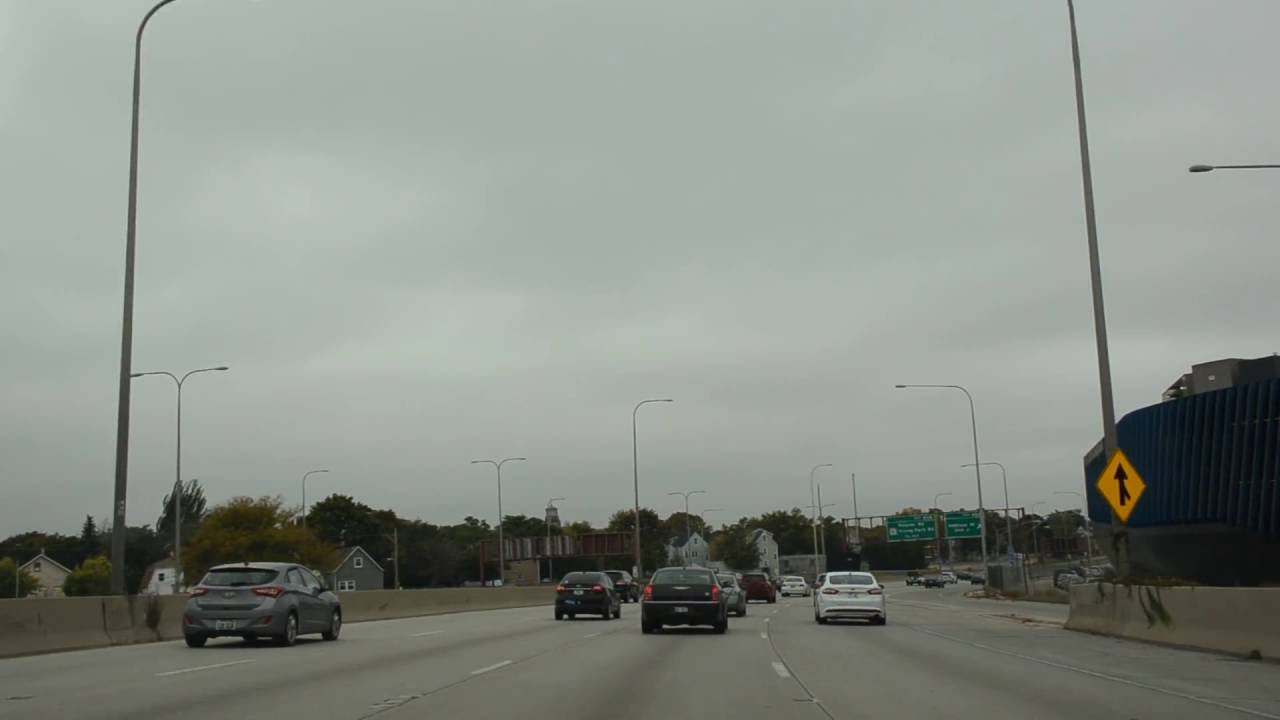 [IL] I-90 WB and I-94 WB (Kennedy Expressway) in Chicago (Oct 2016)
