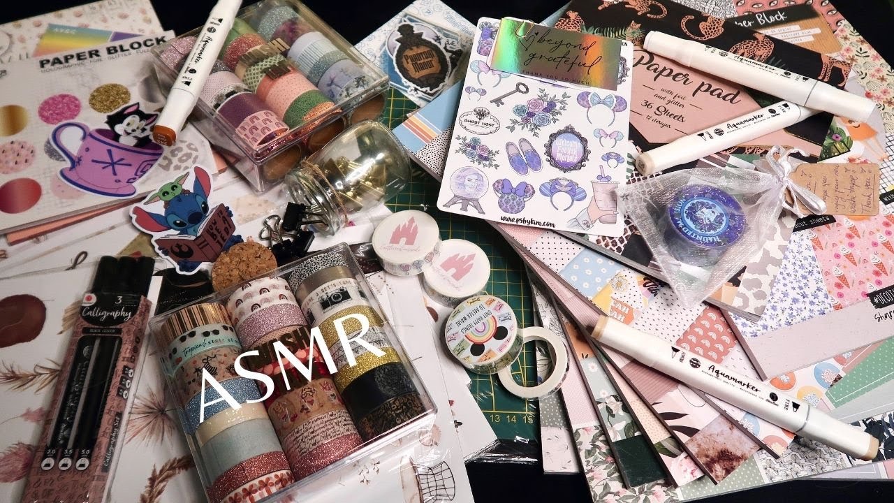 ASMR français | 1h Huge Cute Stationary Haul 📝 Action & Etsy