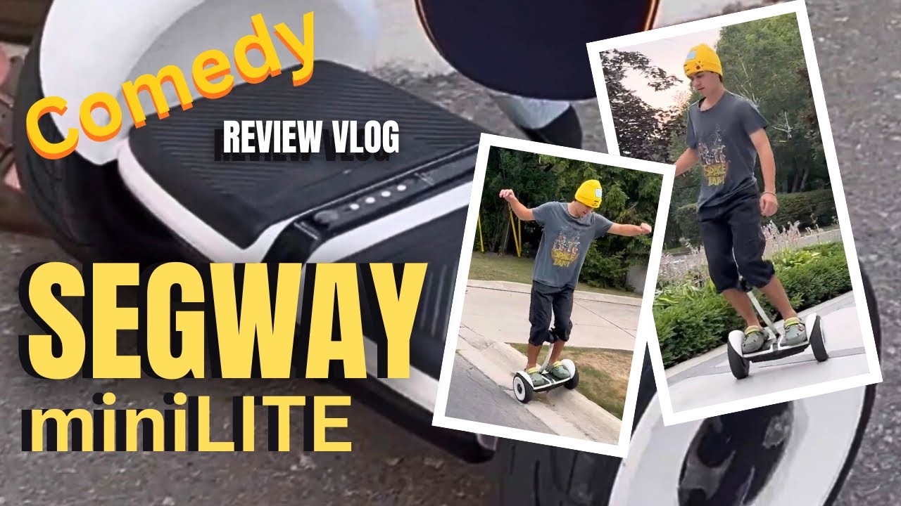Segway Fun Test & Crazy Tricks / MileslikeTheMeasurement Comedy Review