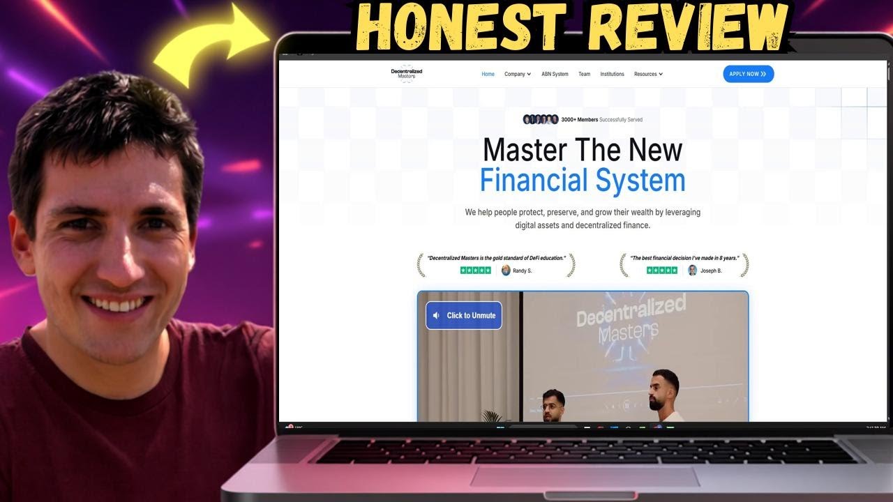 Обзор Decentralized Masters 2026: курс DeFi-трейдинга &mdash; мошенничество или реальная сделка?