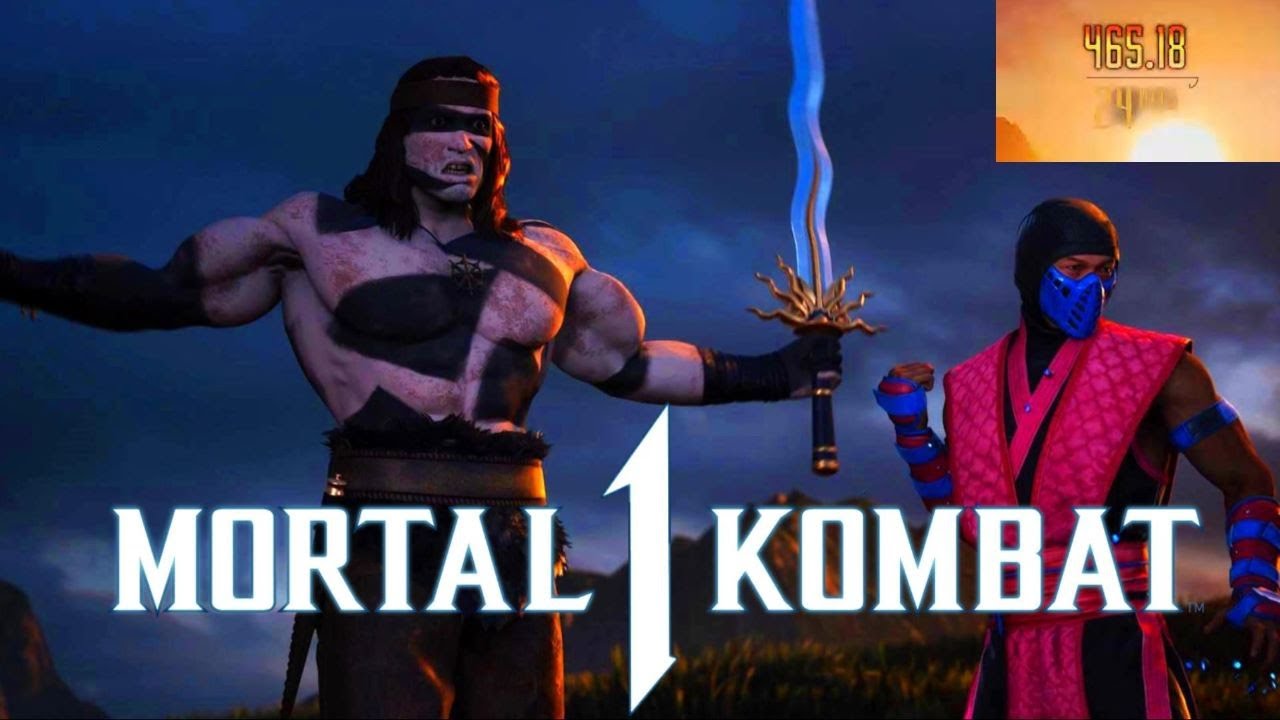 MK1 Conan Sub Zero High Damage Combos | New Stage Field