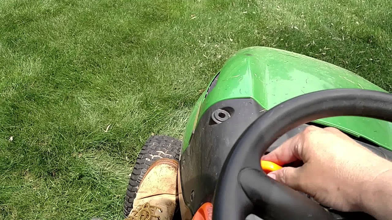 John Deere vs. Husqvarna riding mower