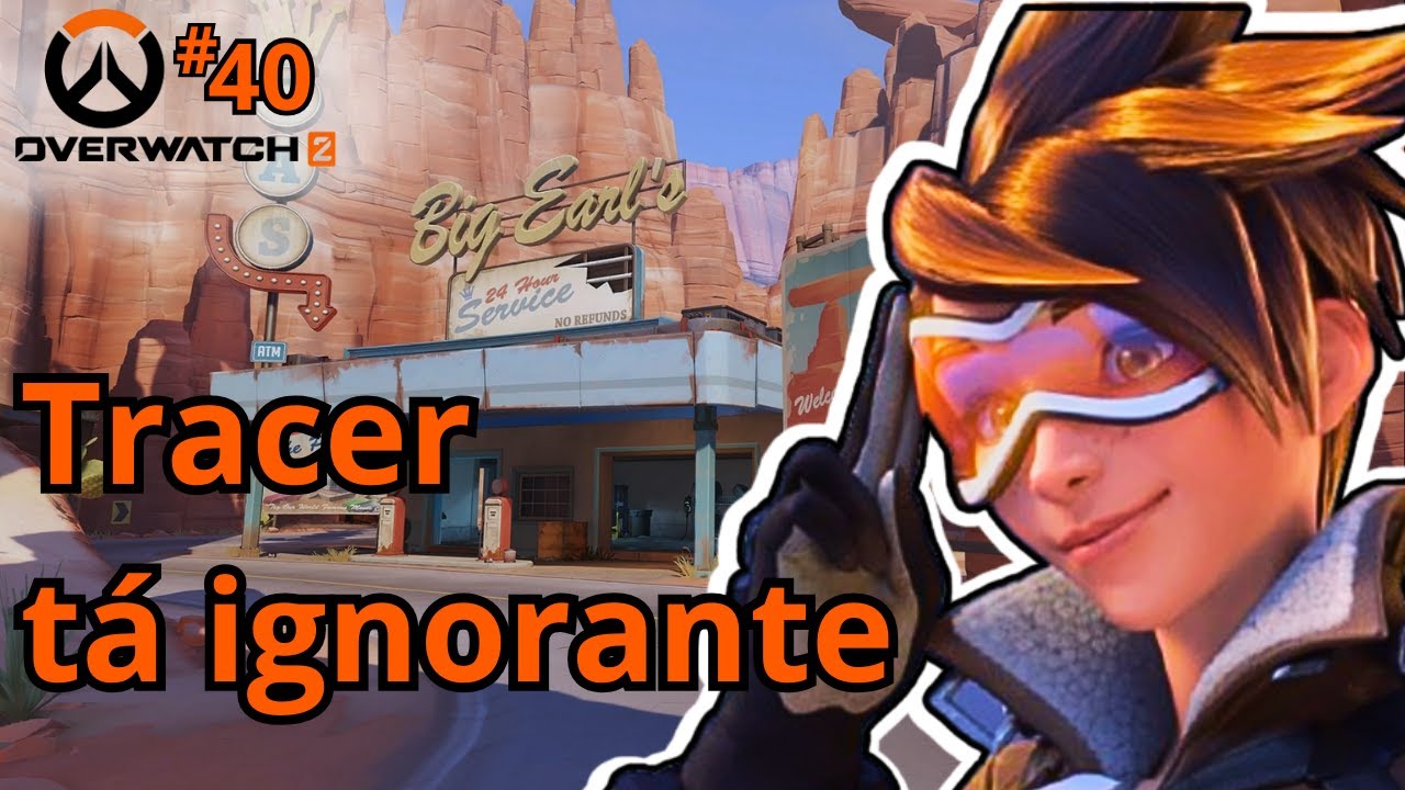 Tracer t&aacute; ignorante na Raked | Overwach2 Gameplay N&ordm;40