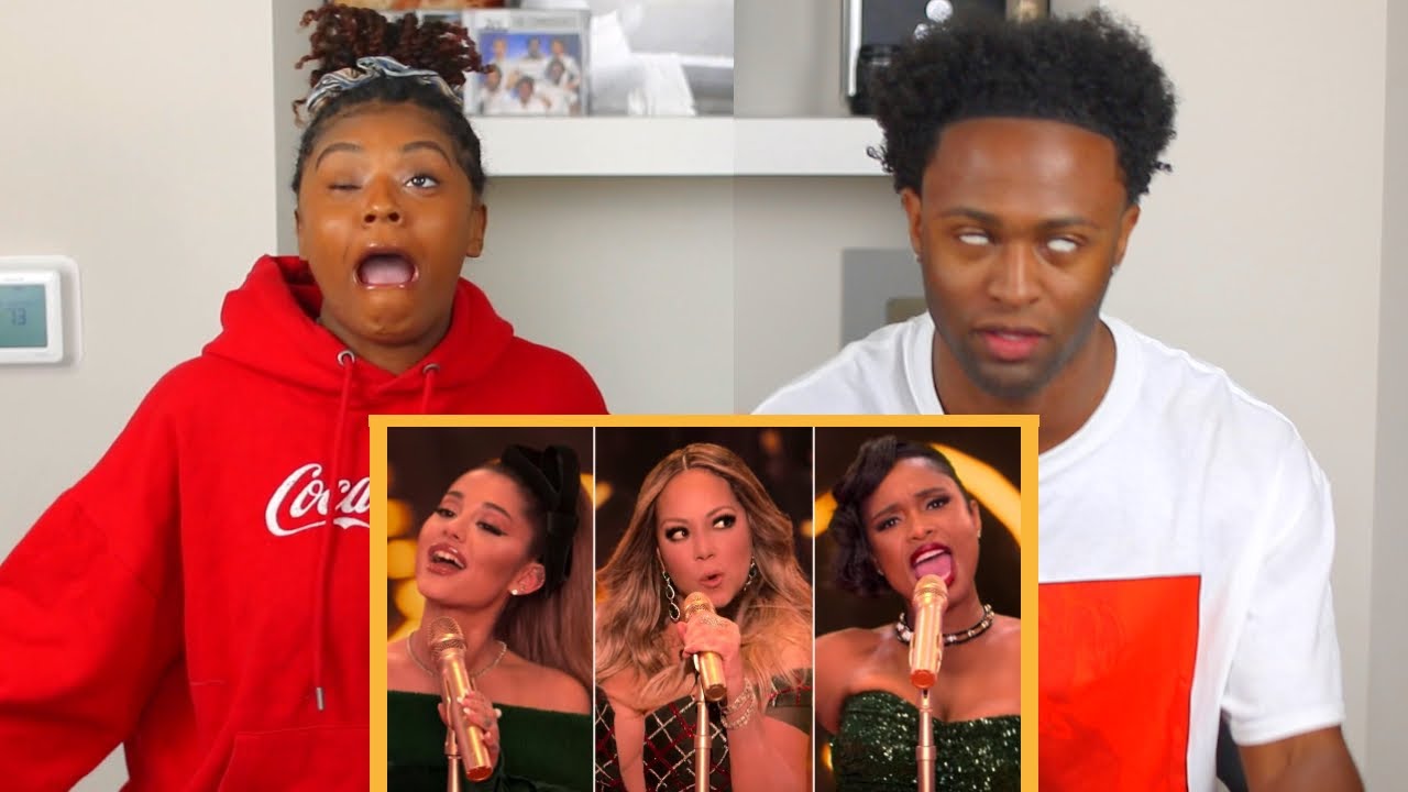 ARIANA & MARIAH HARMONIZING WHISTLE NOTES?! JENNIFER BELTS OUT HUGE NOTE!😱