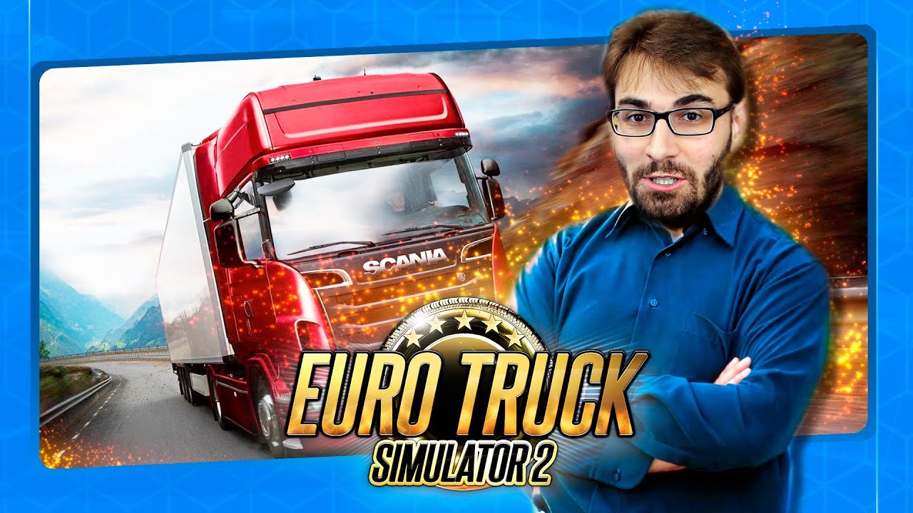 Noob Joga EURO TRUCK SIMULATOR 2 Pela PRIMEIRA VEZ!