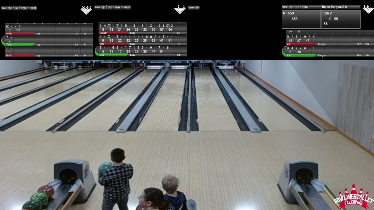 Bana 5-8 Bowlingstället Falköping