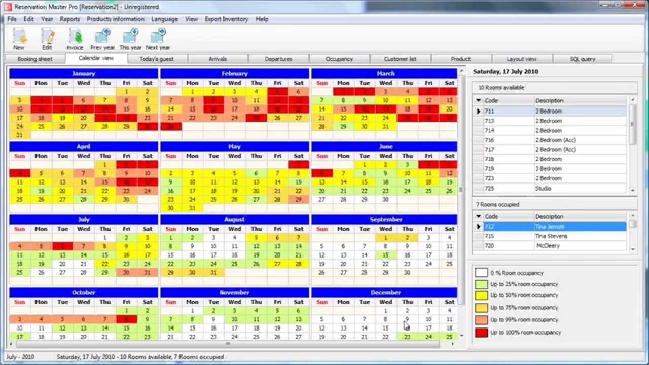 Best Booking Reservation Software -For Hotels, Motels, campgrounds etc.