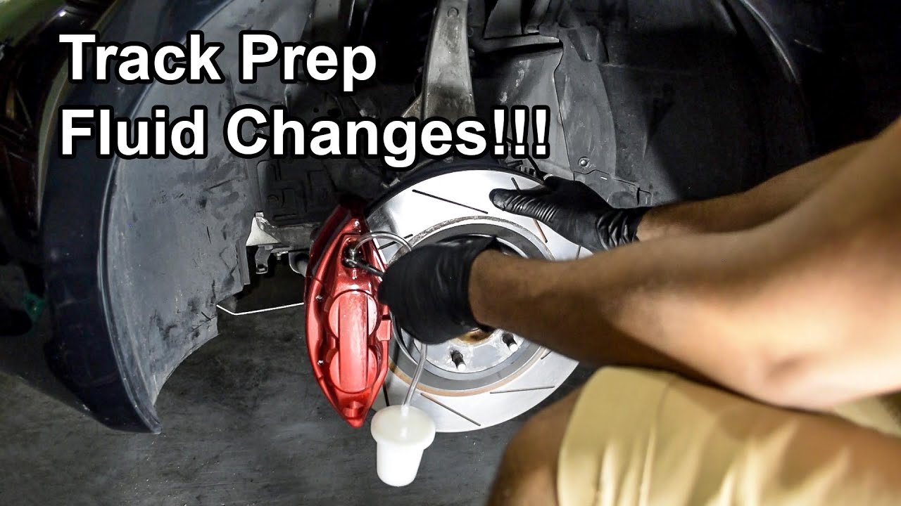 370z Brake & Zspeed CMAK Clutch Fluid Change Sebring Prep Part 2