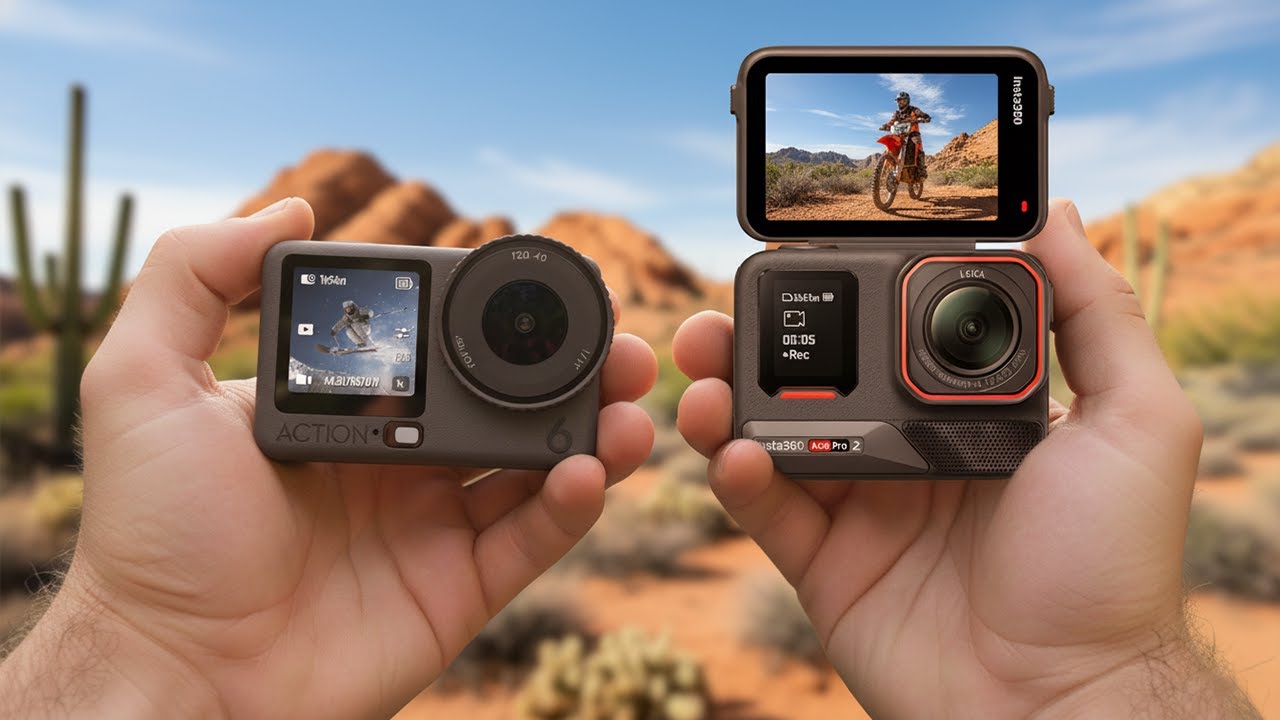 DJI Osmo Action 6 против Insta360 Ace Pro 2 — какой из них заслуживает ваших денег?