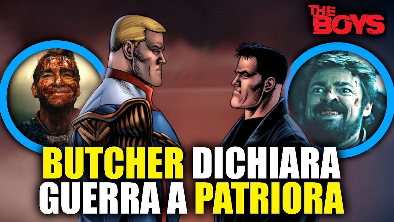 BUTCHER DICHIARA FINALMENTE G*ERRA A PATRIOTA (ora si fa sul serio) | THE BOYS (pt.14)