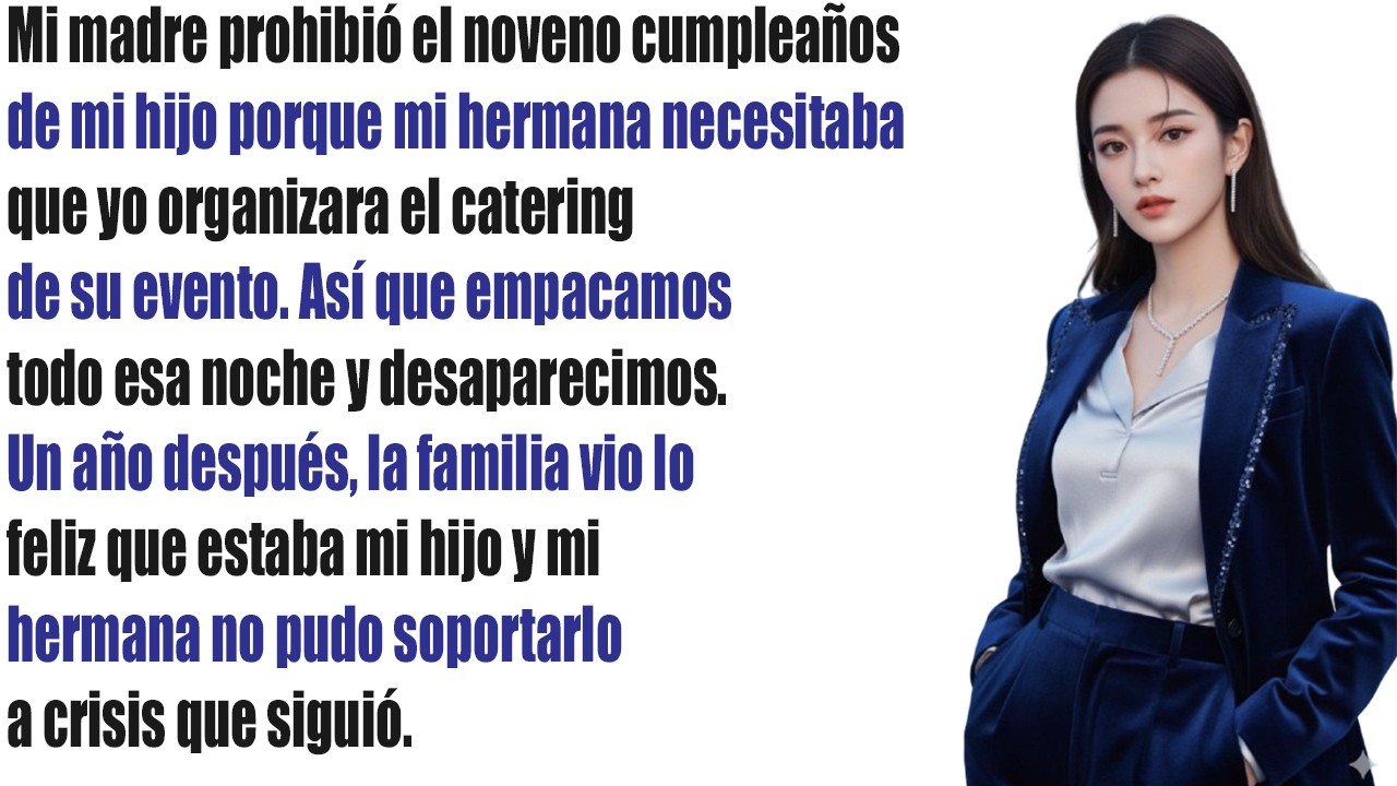 Mi mamá canceló el cumple 9 de mi hijo por atender el evento de mi hermana 😡🎉
