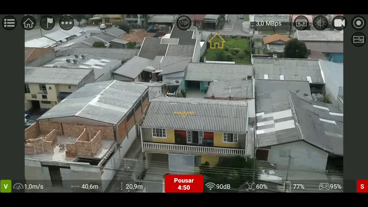 VÔO FPV COM DRONE DJI TELLO