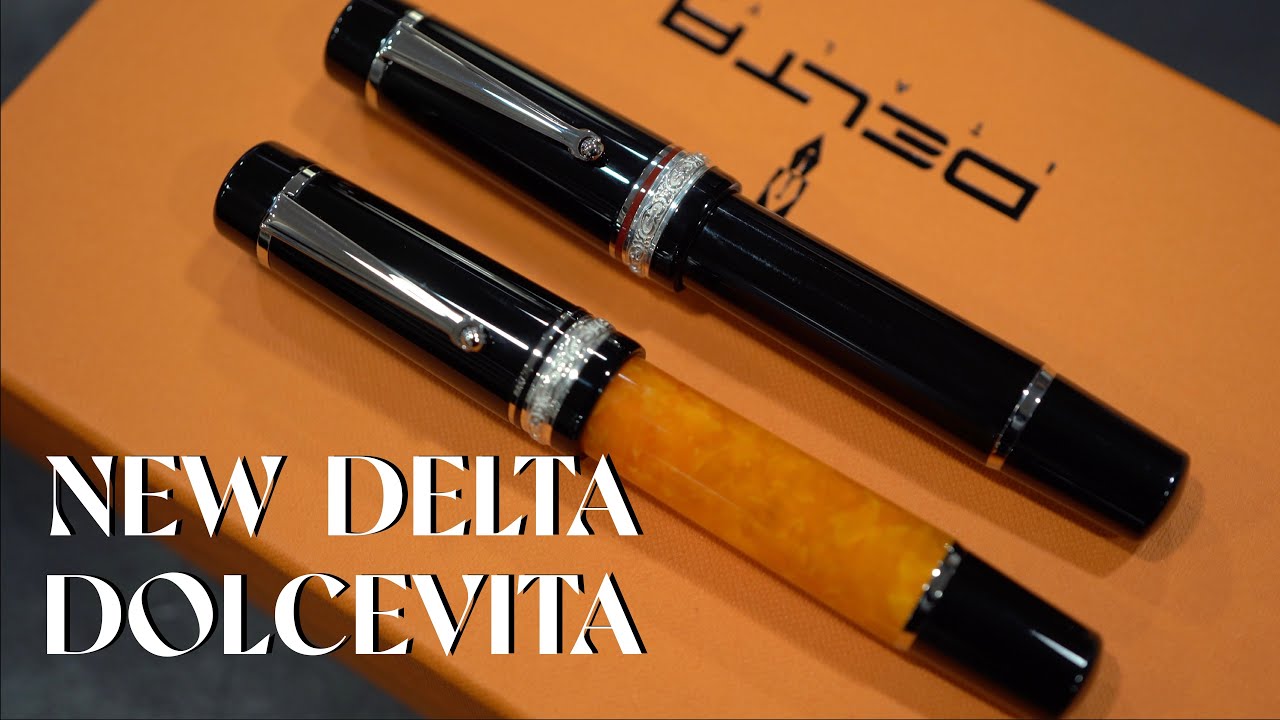 My NEW Delta Dolce Vita Oversize Fountain Pen 😍