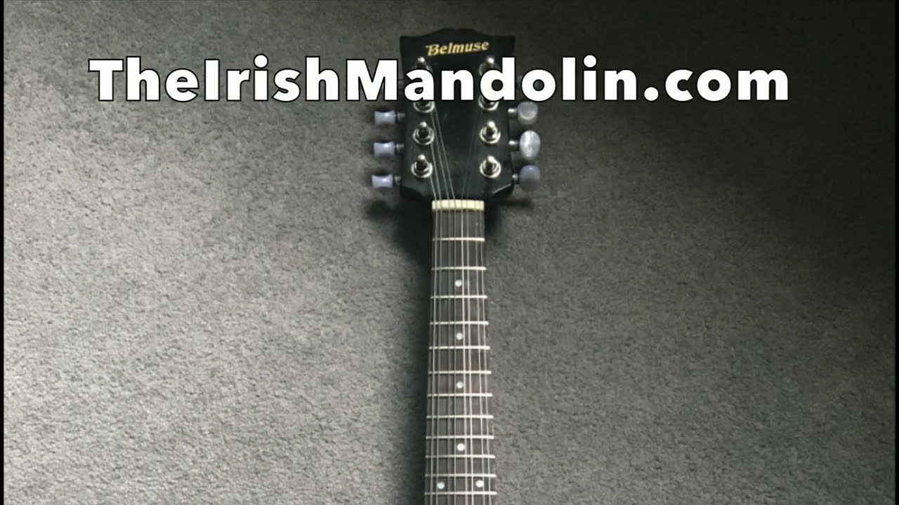 The Christening REVISITED - a reel in D Major tabbed for mandolin and played by Aidan Crossey
