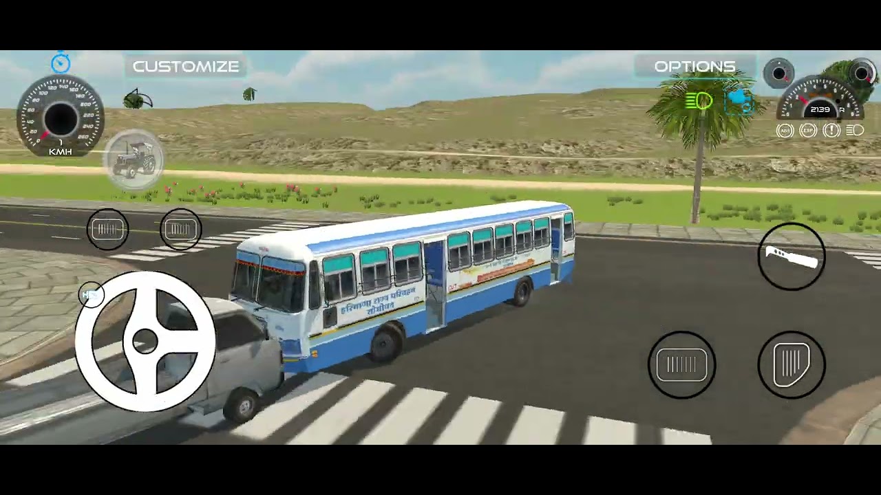 Haryana roadways bus 🚌 #viral #trending #gaming #haryana #bus #remix #longvideo #video ?