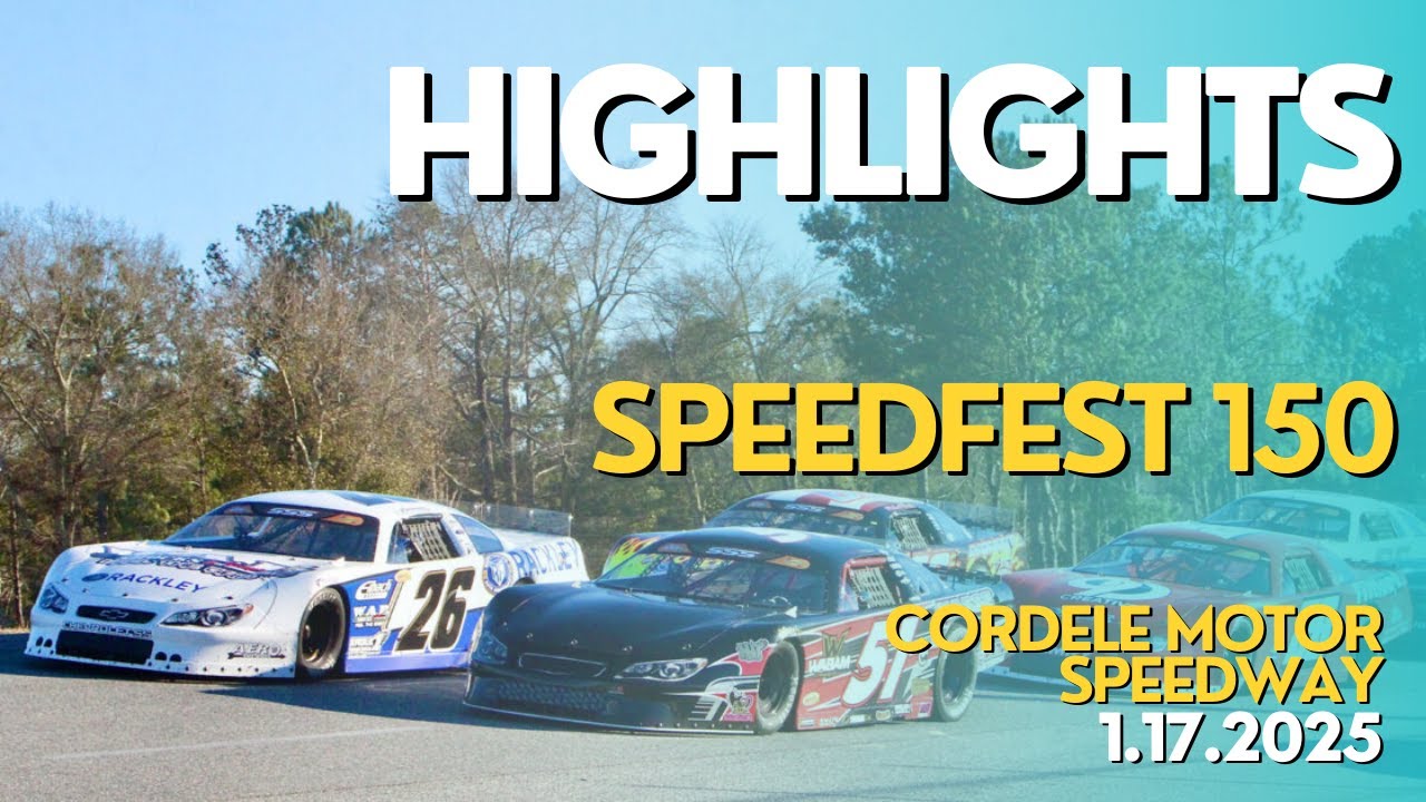 HIGHLIGHTS: 2025 SpeedFest 150 at Cordele Motor Speedway