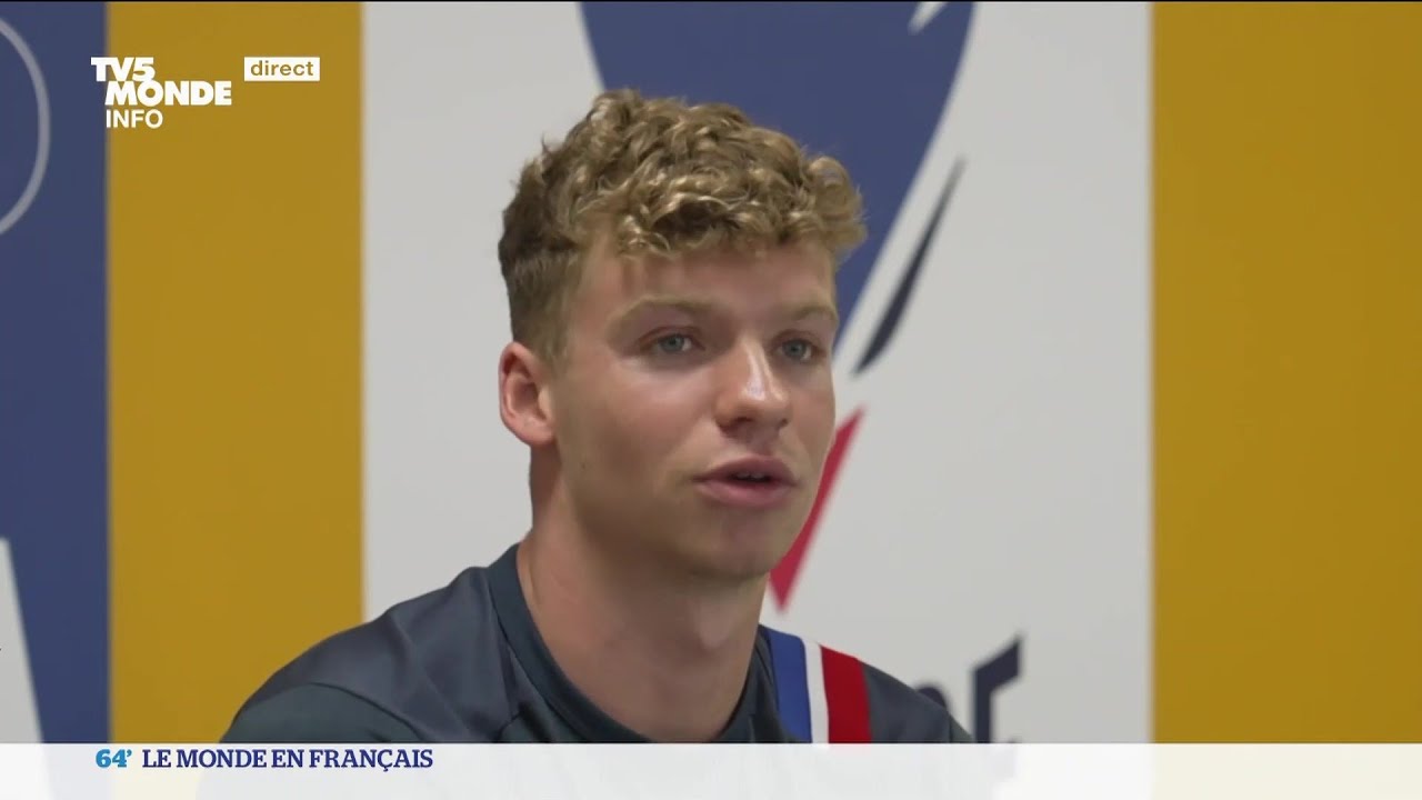 Paris 2024 : Léon Marchand, star de la natation française !