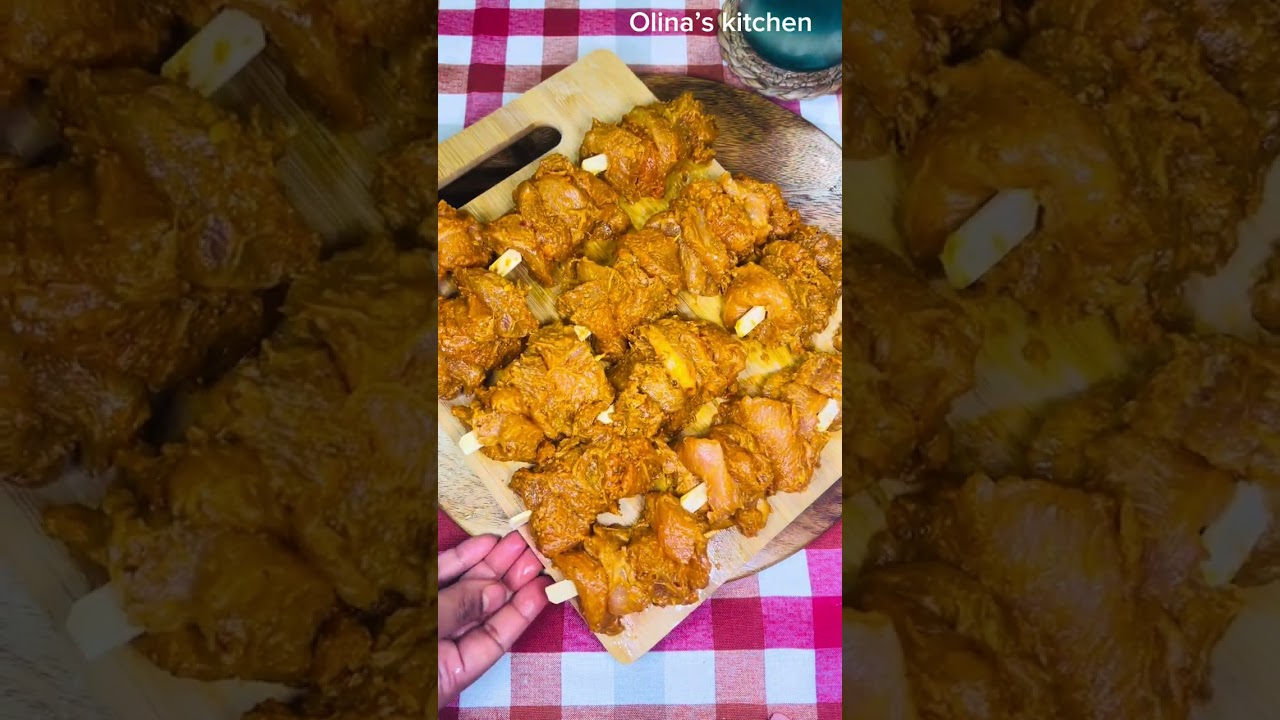 চিকেন বটি কাবাব/চিকেন টিক্কা।CHICKEN BOTI KABAB /TIKKA 🍗✨ #youtube  #botikabab #bangladesh 